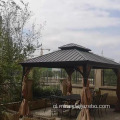 Zware hardtop gazebo 3x3 aluminium buitentuin